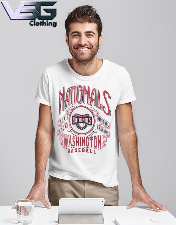 Washington Nationals Rucker Collection Distressed Rock T Shirt
