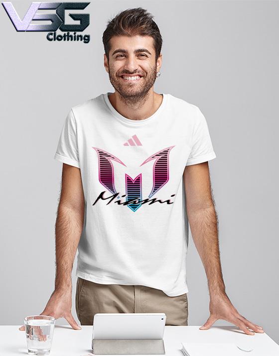 White Messi adidas Neon Lights Inter Miami T-Shirt, hoodie, sweater, long sleeve and tank top