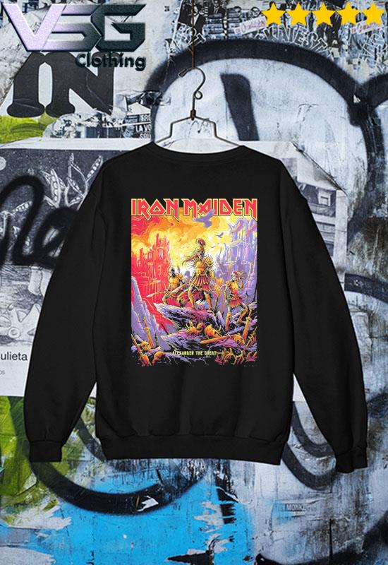Alexander The Great Hell on Earth 2023 Tour Iron Maiden Shirt, hoodie,  sweater, long sleeve and tank top