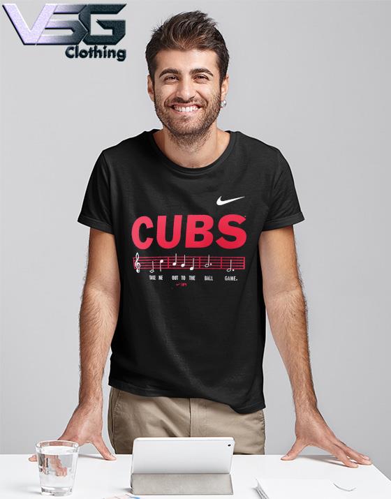 Chicago Cubs Nike Take Me Out To The Ballgame Hometown T-Shirt