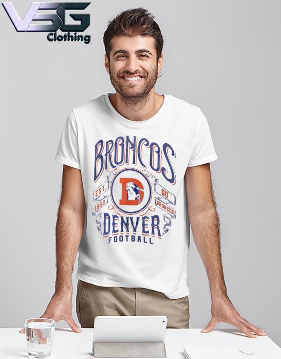 Official denver Broncos NFL x Darius Rucker Vintage Football T