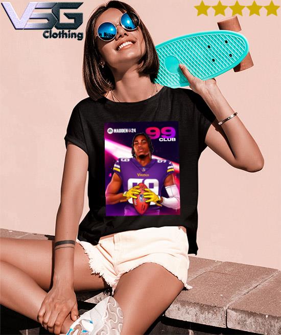 EA Sports Madden NFL 24 Justin Jefferson From Mi Vikings 99 Club All Over  Print Shirt - Mugteeco