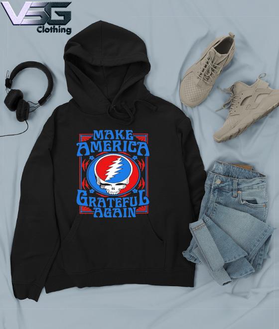 Make America Grateful Again band Tee Rock and Roll MAGA 