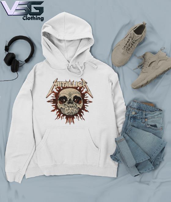 Metallica Flaming Sun Burnout T-Shirt, hoodie, sweater, long sleeve and  tank top