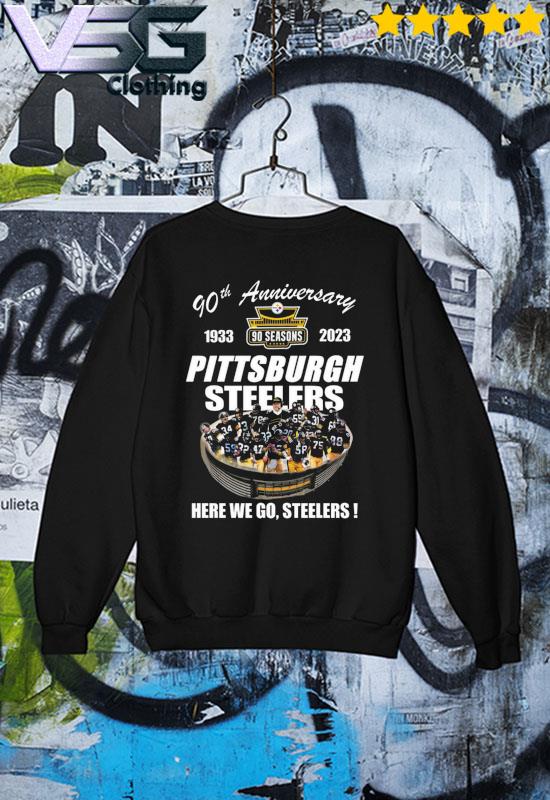 Official Pittsburgh Steelers 90th anniversary 1933-2023 Stadium