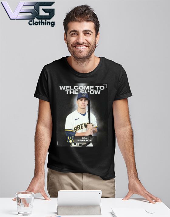 Original Sal Frelick Milwaukee Brewers Welcome To The MLB Show T Shirt