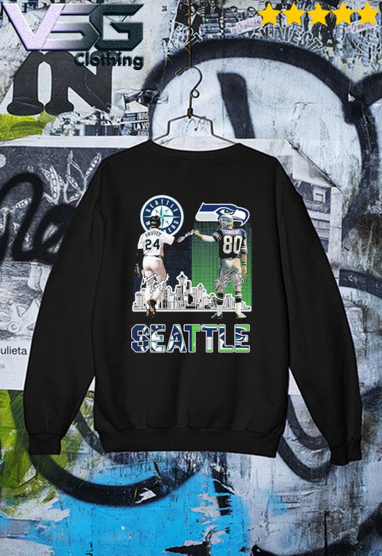 Seatle Mariners Griffey And Seahawks Largent City Champion Signature 2023  Shirt, hoodie, longsleeve, sweatshirt, v-neck tee