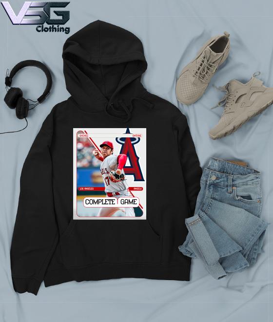 Official Shohei Ohtani Los ANgeles Angels Complete Game MLB shutout Shirt -  Limotees