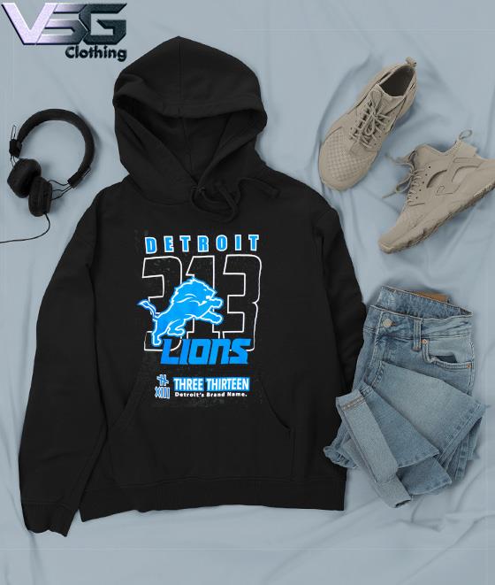 2023 Detroit Lions Three Thirteen Area Code T-Shirt, hoodie