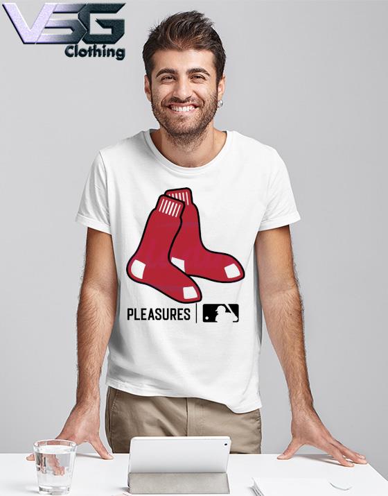 PLEASURES Men's PLEASURES Gray Boston Red Sox Mascot T-Shirt