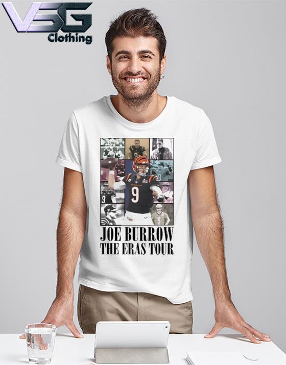 Official Number 9 Joe Burrow The Eras Tour shirt, hoodie, sweater, long  sleeve and tank top