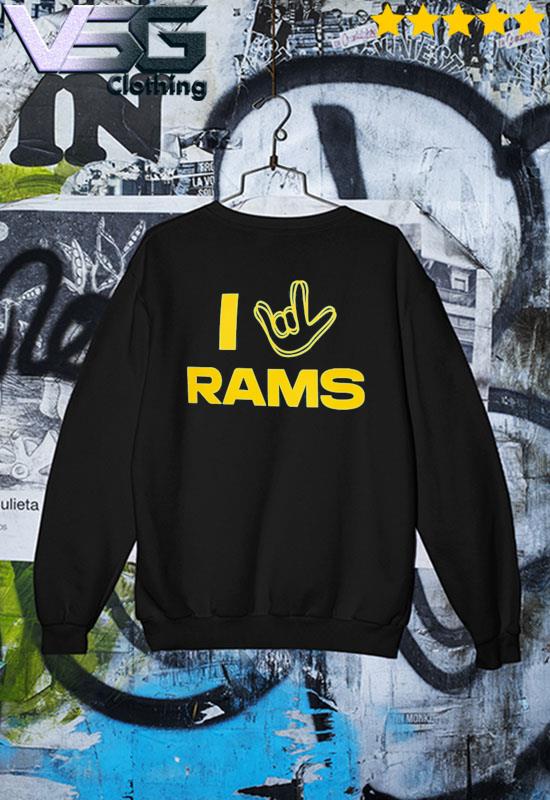 Los Angeles Rams The Nfl Asl Collection By Love Sign Tri Blend Shirt