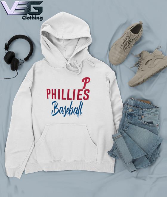 Women's G-III 4Her by Carl Banks White Philadelphia Phillies City Graphic  Fitted T-Shirt