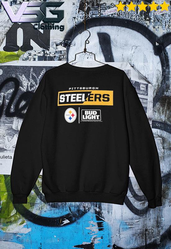 Pittsburgh Steelers Nfl X Bud Light Tee Shirt Hoodie Tank-Top Quotes