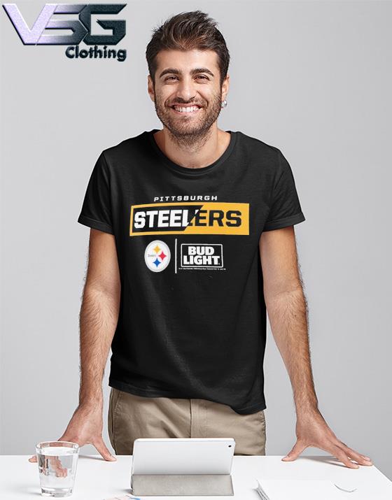 Pittsburgh Steelers Nfl X Bud Light Tee Shirt Hoodie Tank-Top Quotes