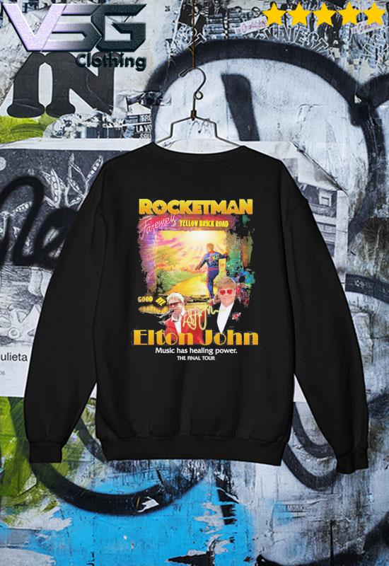 Rocket Man Elton John Yellow Brick Road The Final Tour T Shirt - Growkoc