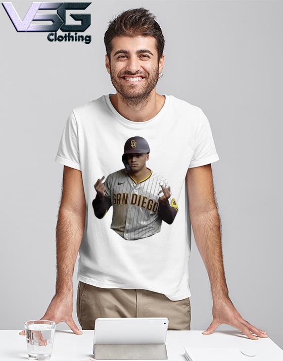 Official Tatis Wearing Grish Flipping Someone Off T-shirt,Sweater, Hoodie,  And Long Sleeved, Ladies, Tank Top