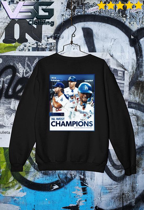 Official 2023 MLB NL West Champions The Los Angeles Dodgers Poster Shirt,  hoodie, sweater, long sleeve and tank top