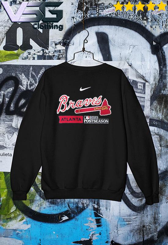 Atlanta Braves Nike 2023 Postseason Authentic Collection Dugout T-Shirt,  hoodie, sweater, long sleeve and tank top