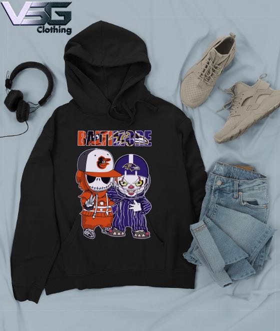 Jack Skellington Baltimore Orioles And Pennywise Baltimore Ravens