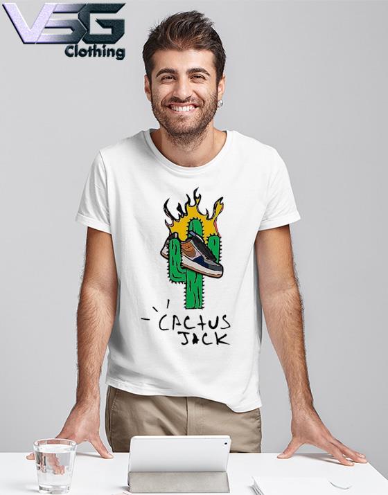 Cactus Jack Fire Shoe T-shirt, hoodie, sweater, long sleeve and tank top