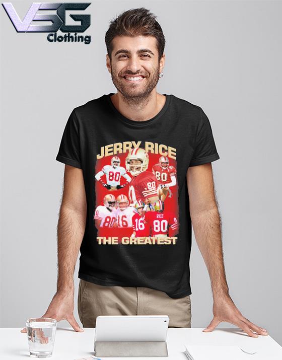 Jerry Rice The Greatest San Francisco 49ers T-shirt - Trend Tee Shirts Store