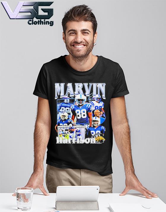 Official Marvin harrison indianapolis colts retro T-shirt, hoodie, tank  top, sweater and long sleeve t-shirt