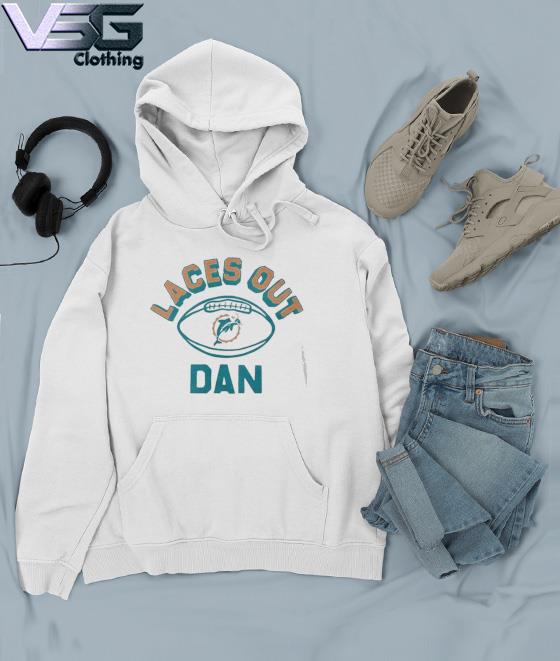 Miami Dolphins Laces Out Dan Shirt