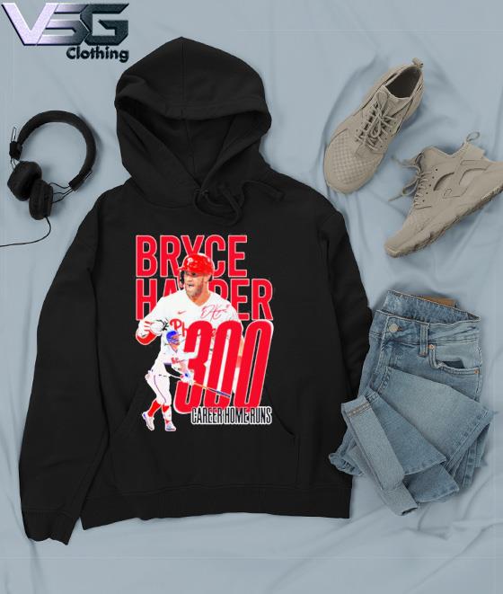Bryce Harper 300 Career Home Runs Philadelphia Phillies Shirt, hoodie,  sweater, long sleeve and tank top