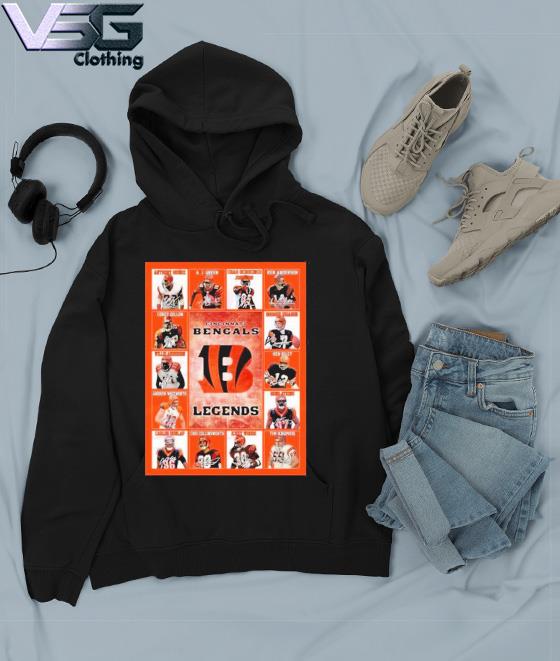 Cincinnati Bengals Legends Shirt, Hoodie, Sweater, Long Sleeve