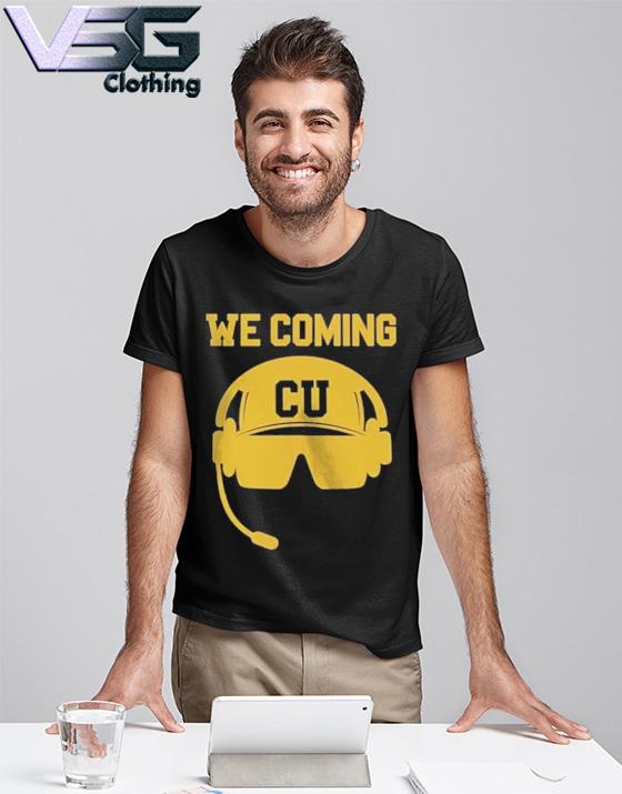 Official Colorado Buffaloes We Comin Deion Sanders Vintage T-Shirt, hoodie,  sweater, long sleeve and tank top