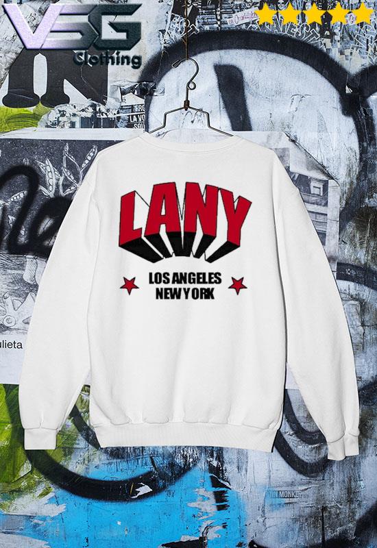 Lany Los Angeles New York Hoodie Small / Black