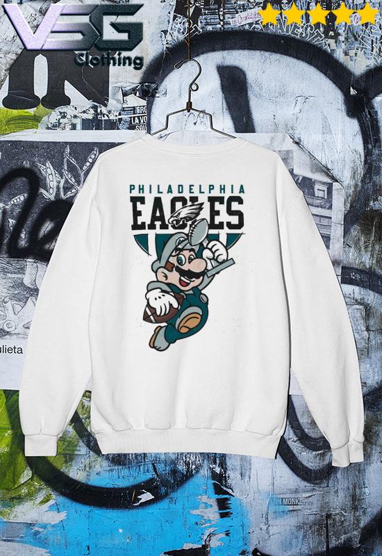 Super Mario Bros X Philadelphia Eagles Football Game Day 2023 Shirt