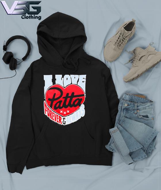 Patta love hooded online sweater