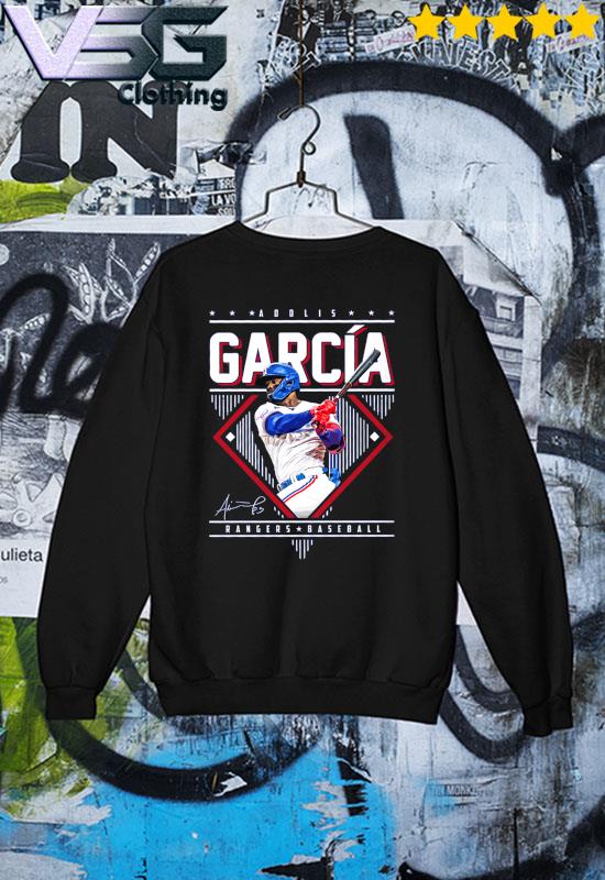 Adolis Garcia Rangers baseball signature shirt, hoodie, sweater