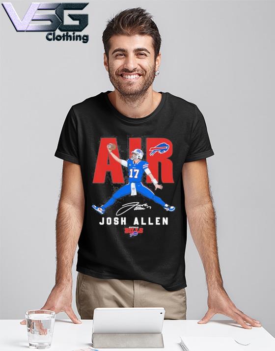 Buffalo Bills Alternate Name & Number T-Shirt - Josh Allen - Mens