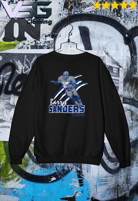 Detroit Lions Barry Sanders Homeage Shirt