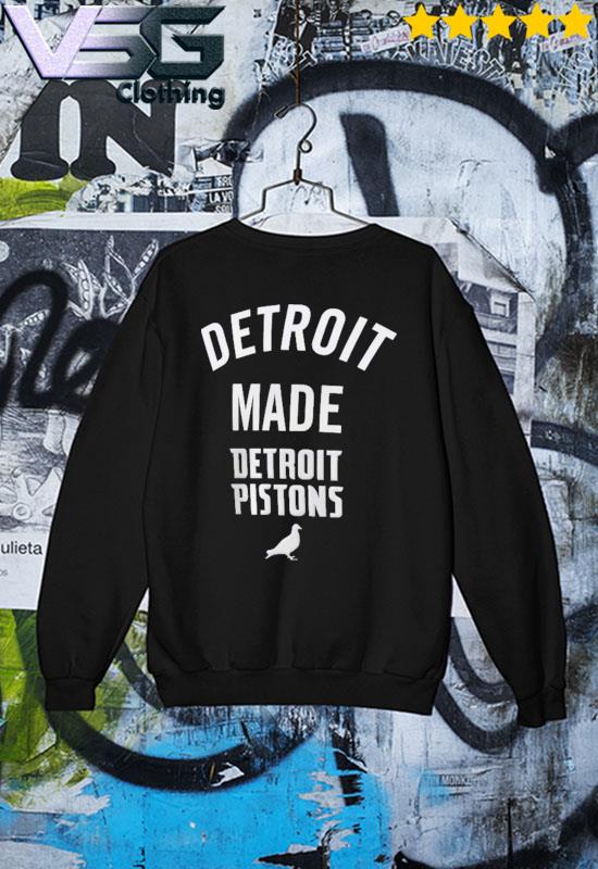 Men's NBA x Staple White Detroit Pistons Home Team T-Shirt Size: Small