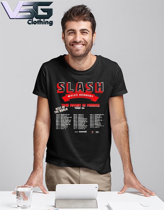 Slash The River Is Rising Tour 24 Rest Of The World Unisex T-Shirt -  Mugteeco