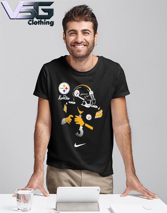 Steelers Men's Nike Small Logo Long Sleeve Shirt