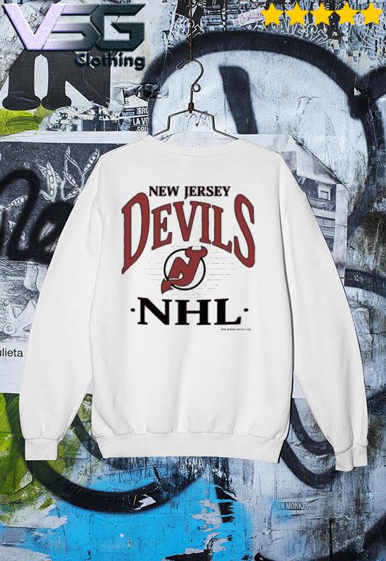 Vintage New Jersey Devils Sweatshirt, NJ Hockey Shirt Gift For Men