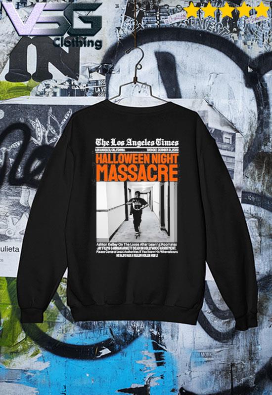 The Ló Angeles Times Halloween Night Massacre Shirt, hoodie