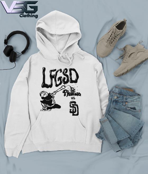 LFGSD Phillies Vs San Diego Padres shirt, hoodie, sweatshirt and