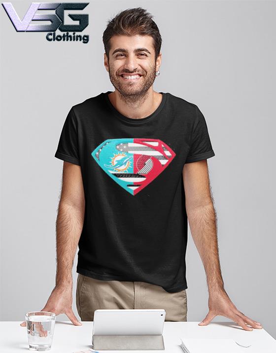 Superman miami cheap dolphins shirt