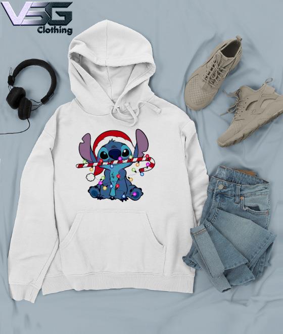 Cute Stitch & Angel - Lilo And Stitch - Hoodie