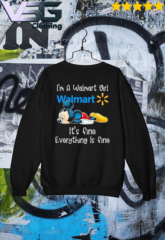 Walmart best sale mickey shirt