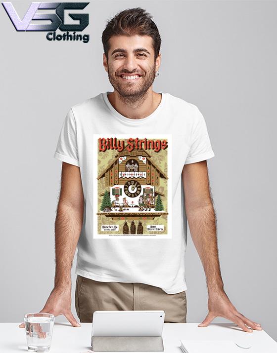Official official Billy Strings Neue Theaterfabrik, Munich, Standard November 12,2023 Poster Shirt