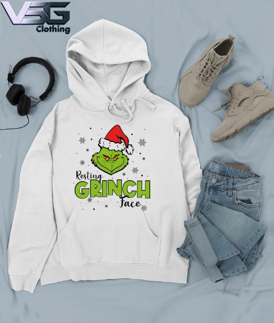 Resting grinch face online hoodie