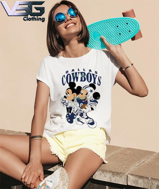 Mickey Mouse x Dallas Cowboys Pattern For Fans Combo 2 Leggings And Tank  Top Women Outfit - Binteez