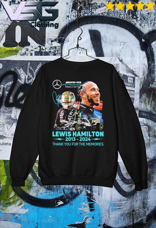 Lewis hamilton relaxed fit 2024 sweatshirt